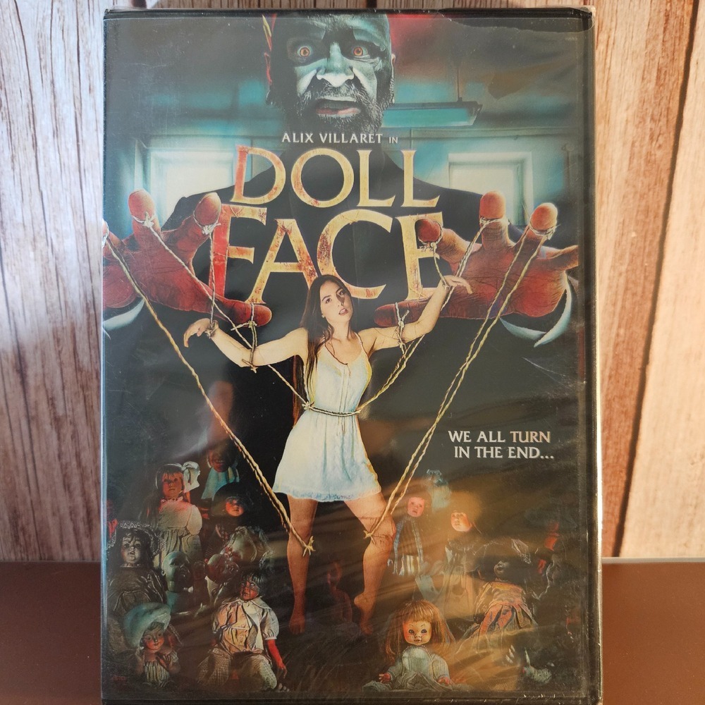 Doll Face DVD Horror Movie Alix‎ Villaret Sealed New